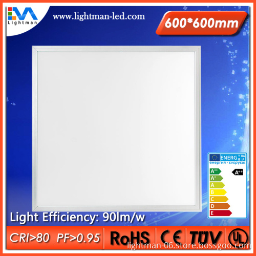 Office light School Hospital Shopping Mall light 36w panel led light 600x600